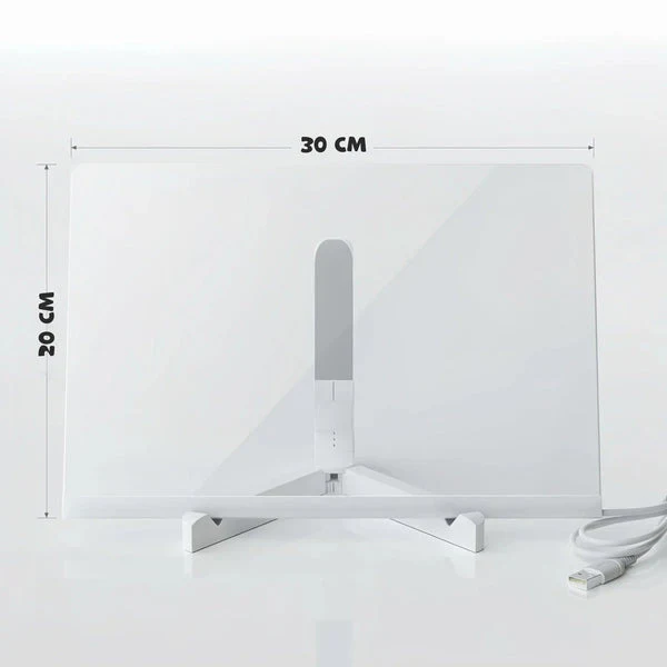 Dimensões do quadro: 30 cm de largura por 20 cm de altura